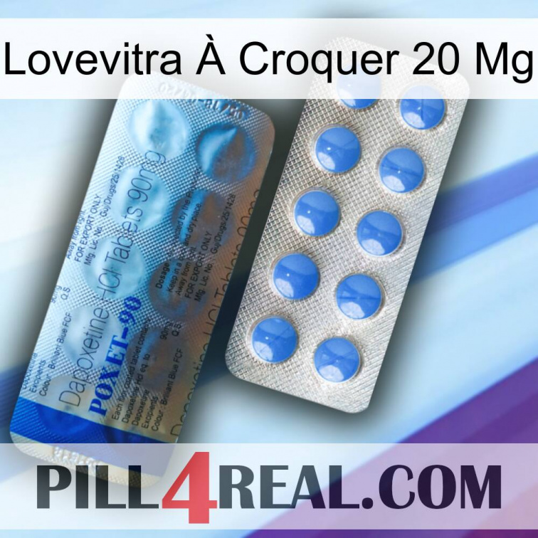 Lovevitra À Croquer 20 Mg 40